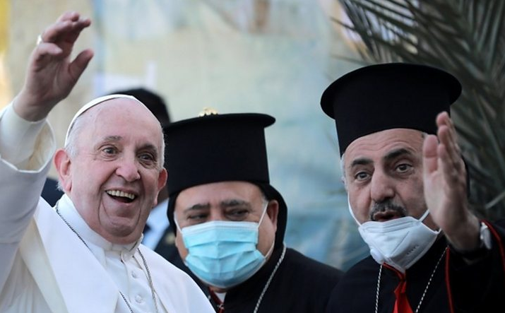 پاپ فرانسیس در عراق