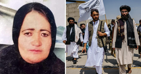  متهم شدن طالبان به قتل یک پلیس زن در مقابل اعضای خانواده‌اش