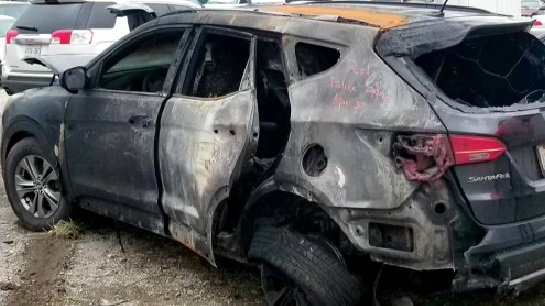  جریمه ۱۰۰۰ دلاری مرد انتاریویی پس از آتش گرفتن ماشینش