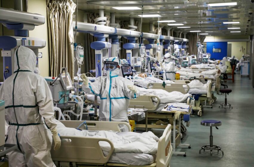  تخت های بیماران کووید-۱۹ در بیمارستان های آمریکا اشباع شده است