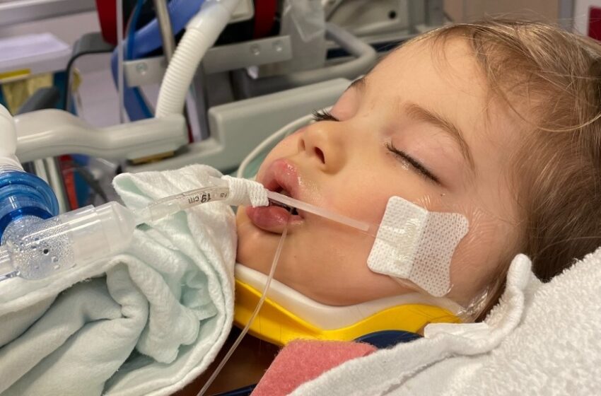  کودکی نوپا در بریتیش کلمبیا، پس از سقوط ۶ متری از نرده پارک در لیدیسمیت، در بیمارستان بستری شده است