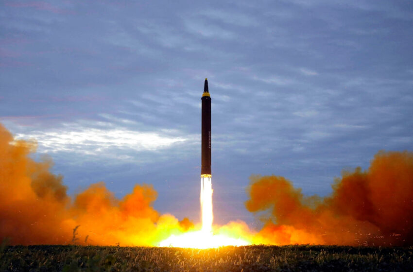  کره شمالی در آستانه انتخابات کره جنوبی، نهمین آزمایش موشکی سال را انجام داد