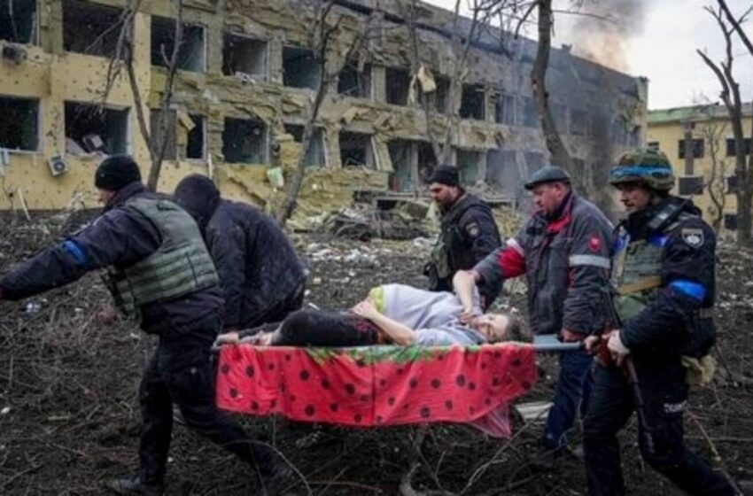  حمله هوایی به زایشگاه اوکراین، ۱۷ زخمی بر جای گذاشت