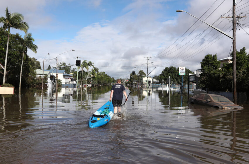  در پی بارش باران در سیدنی، ۵۰۰ هزار نفر در خطر مواجهه با سیل قرار گرفتند