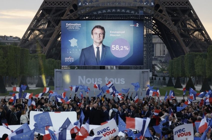  جوانترین رئیس جمهور فرانسه دوباره در انتخابات پیروز شد