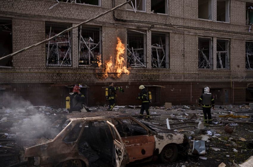  روسیه حملات خود به پایتخت اوکراین را از سرگرفت و به شهرهای دیگر نیز حمله کرد