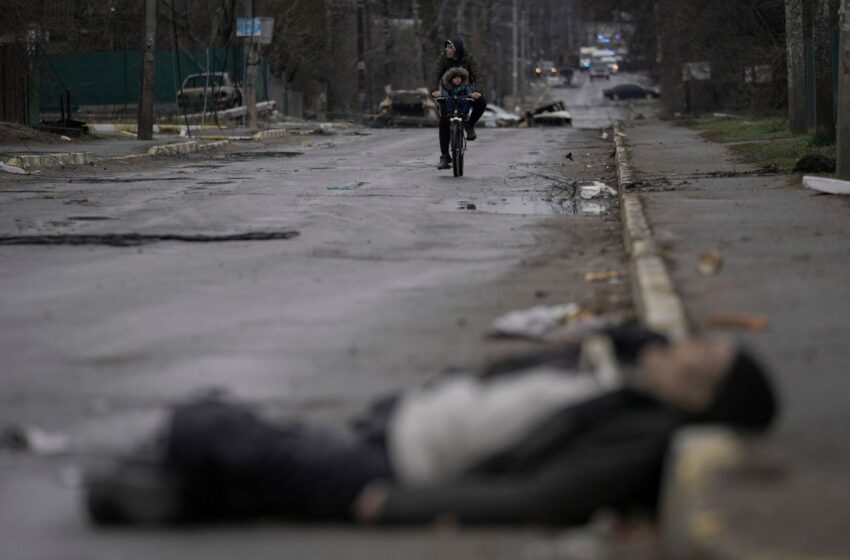  روسیه به دلیل کشتارهای خود در اوکراین با خشم جهانی روبرو است