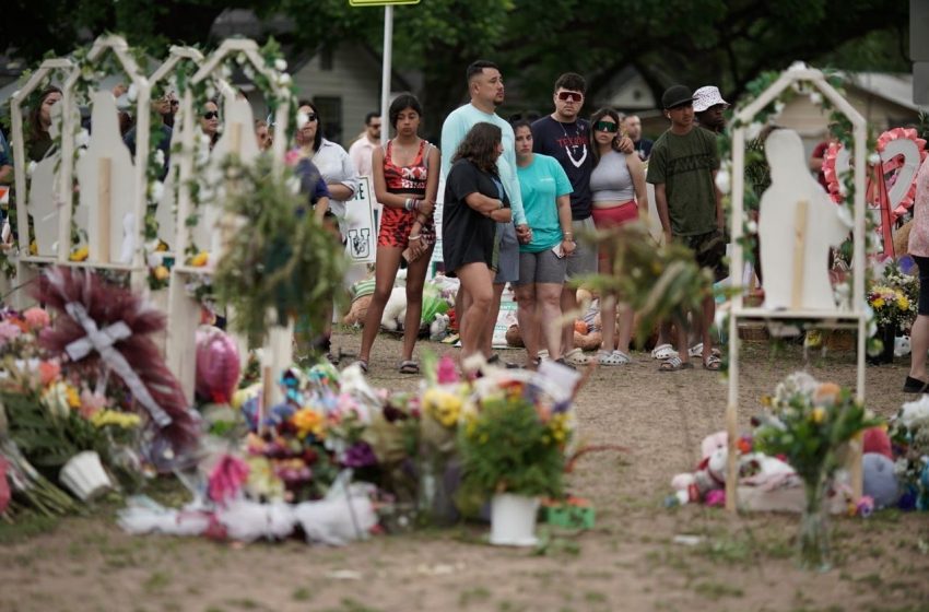  اولین خاکسپاری کودکان کشته شده در حادثه تیراندازی مدرسه تگزاس برای دو تن از کودکان برگزار شد