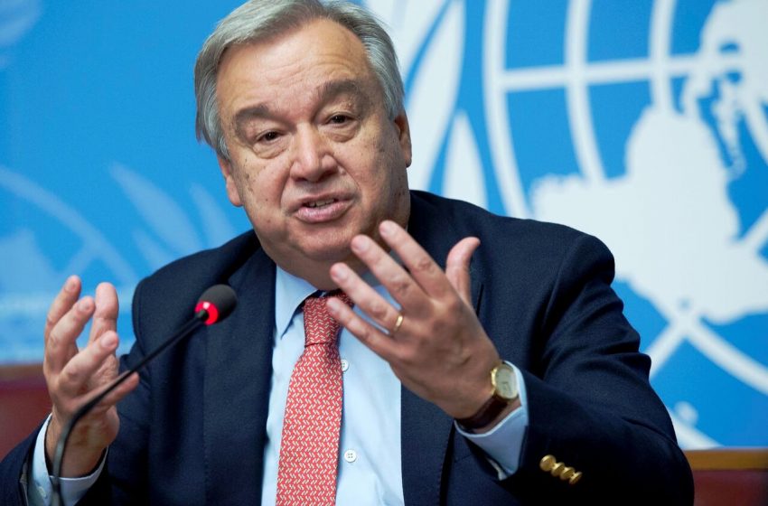 دبیرکل سازمان ملل خواستار پایان دادن به جنگ بی‌معنا و بی‌رحمانه در اوکراین شد