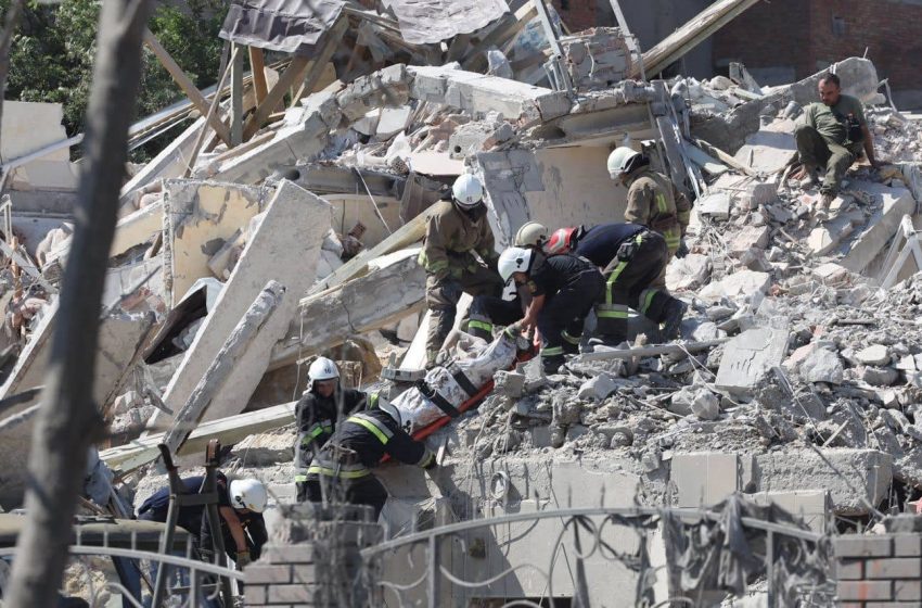  ۲۱ نفر در حمله روسیه به اکراین در اودسا کشته شده اند