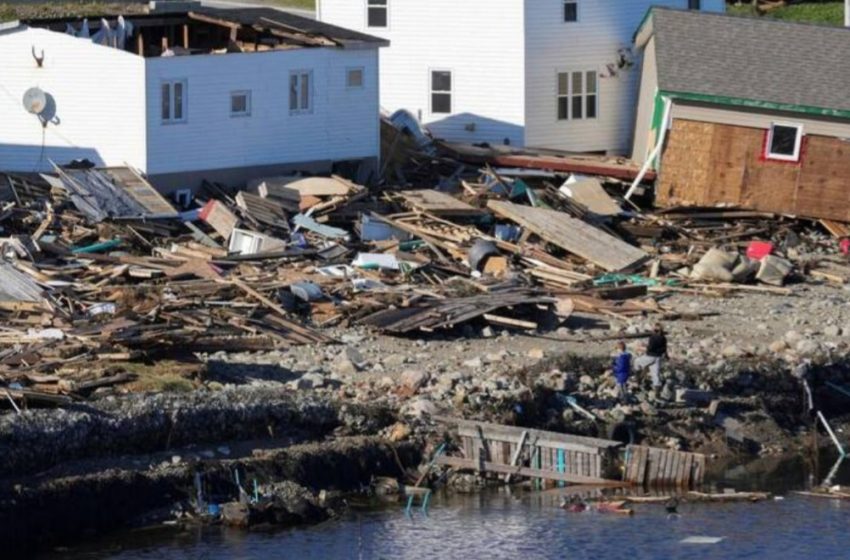 مردم توفان زده